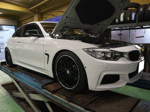 BMW420，ローダウンです_e0188729_18244221.jpg
