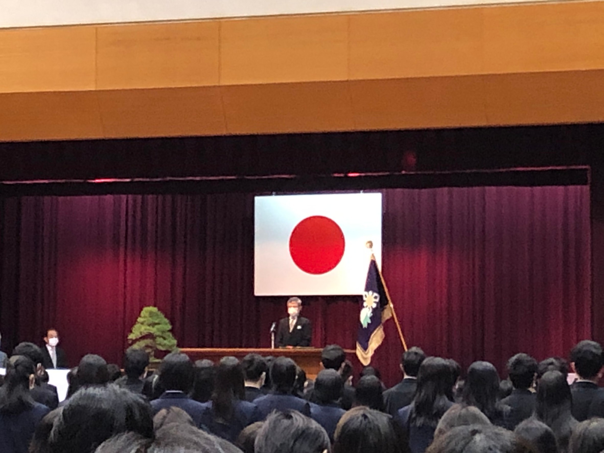 令和２年度香川県立高松高等学校の卒業式に出席してきました ツバッキーのあちこち探訪記