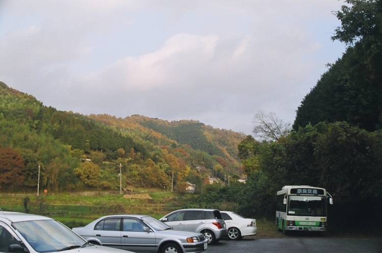 2005/11【奈良京都】紅葉だけをひたすら愛でる三日間の旅【酒船石遺構見に行く】１-2日目奈良（飛鳥）_b0116271_23551113.jpg