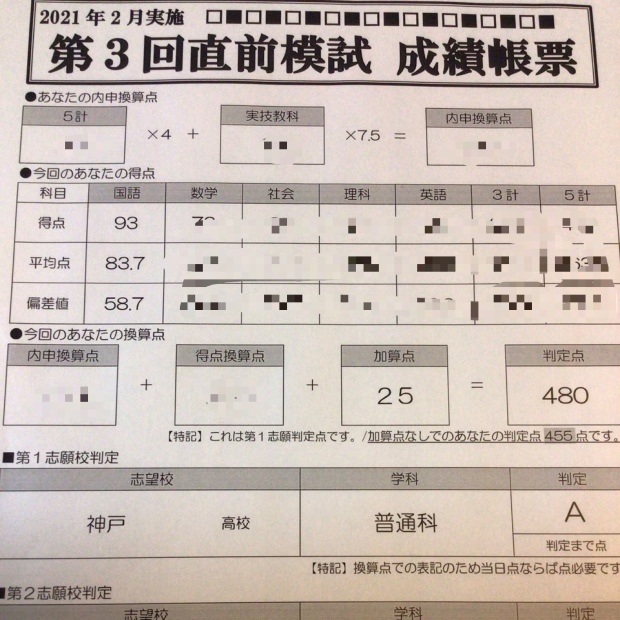 公立中3 三学期末テスト国語で 学年1位 最後まで手抜き無しです 国語で未来を拓こう