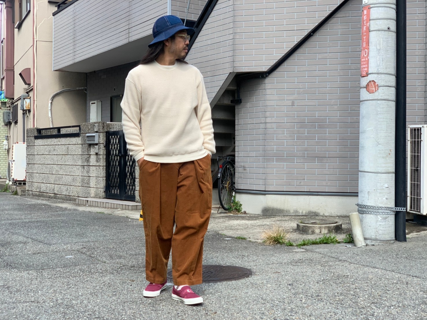 \"RELAX FIT\"<<WAFFLE HOUSE>>Style～NORI～_c0167336_21581410.jpg