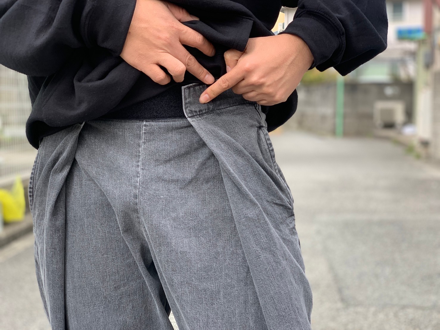 \"RELAX FIT\"<<muff pocket crew sweat>>Style~NORI~_c0167336_23114362.jpg
