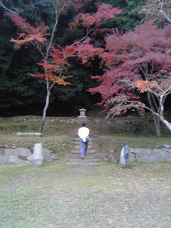 2005/11【奈良京都】紅葉だけをひたすら愛でる三日間の旅【酒船石遺構見に行く】１-2日目奈良（飛鳥）_b0116271_23430499.jpg