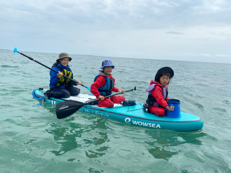 春のあおぞら学童クラブ〔3/6〕今年最初の海遊びは、SUPに乗って青い海にこぎ出そう〜!足湯に焚き火にあったまるイベントも!_d0363878_20522730.jpg