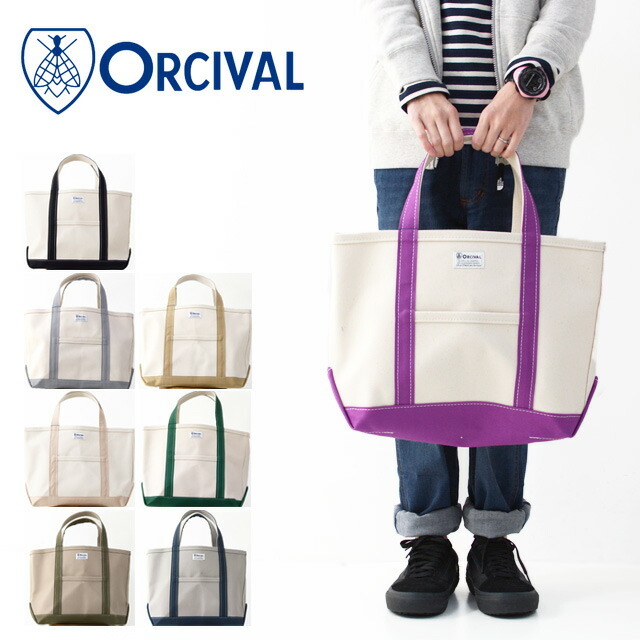 ORCIVAL[オーチバル・オーシバル] CANVAS TOTE LARGE / BY COLOR [RC-7042HVC ] キャンバストートバッグ・MEN\'S/LADY\'S _f0051306_15401759.jpg