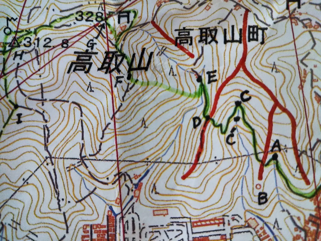 地図読み山行 高取山_c0218841_16164795.jpg