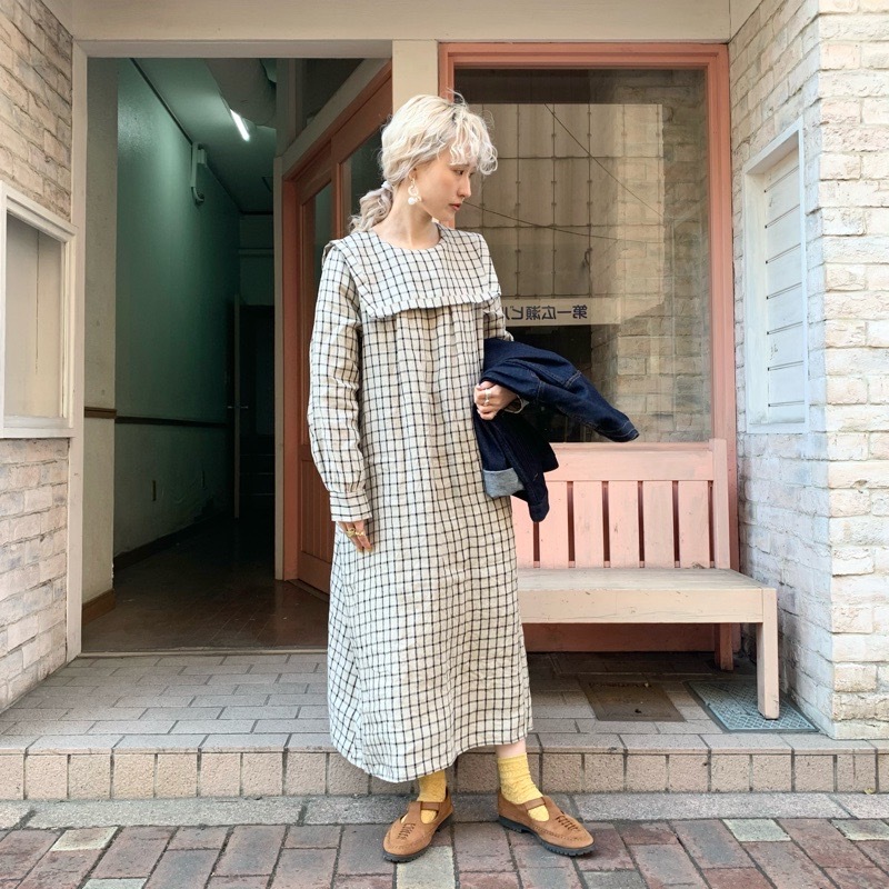 fig London 〉morning LINEN sailor dress : l'atelier du savon ...