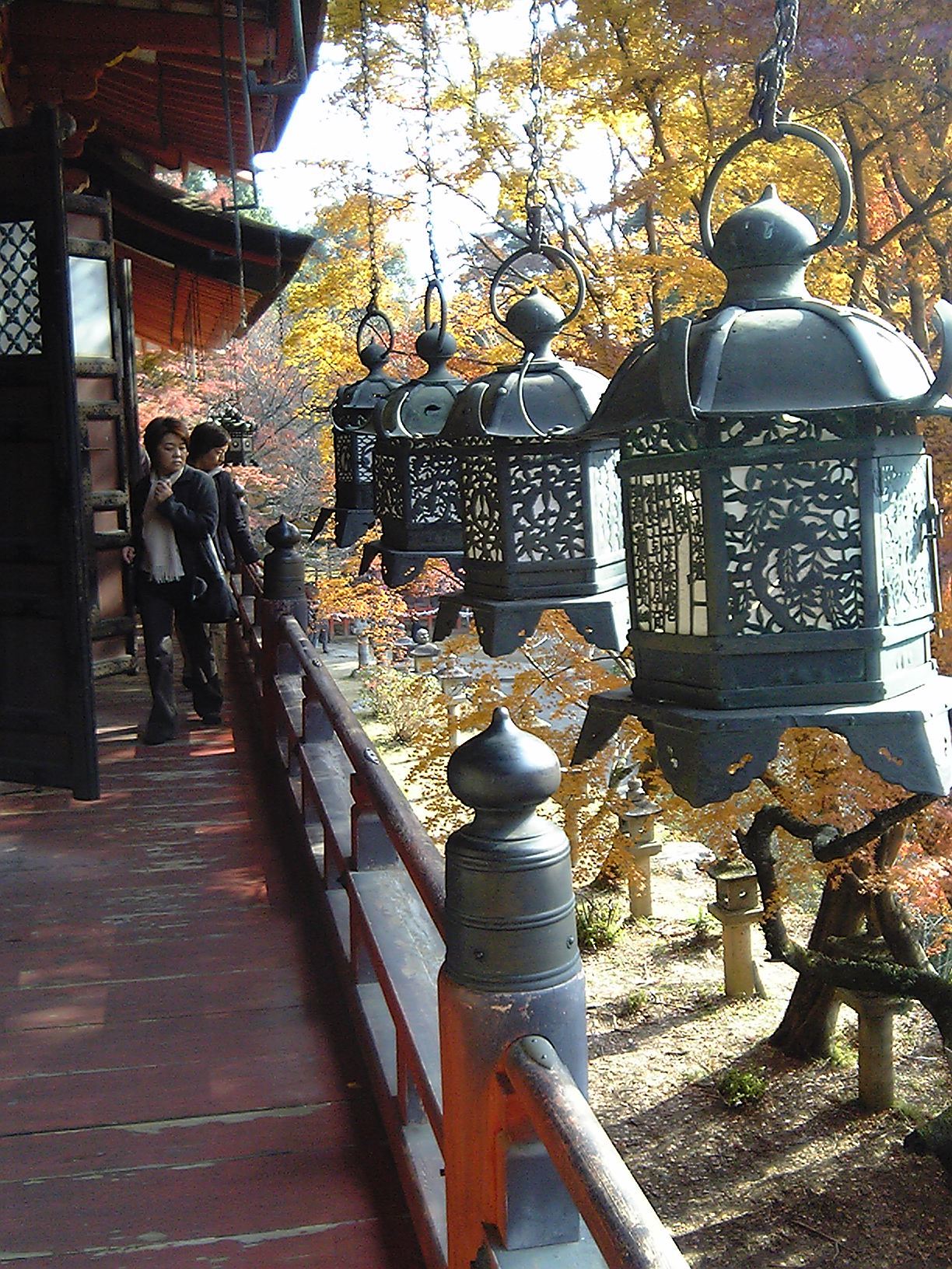 2005/11【奈良京都】紅葉だけをひたすら愛でる三日間の旅【酒船石遺構見に行く】１-2日目奈良（飛鳥）_b0116271_00092115.jpg