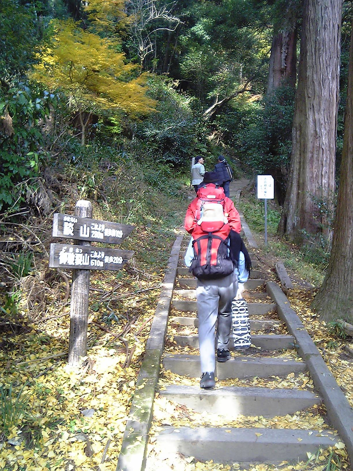 2005/11【奈良京都】紅葉だけをひたすら愛でる三日間の旅【酒船石遺構見に行く】１-2日目奈良（飛鳥）_b0116271_00171196.jpg