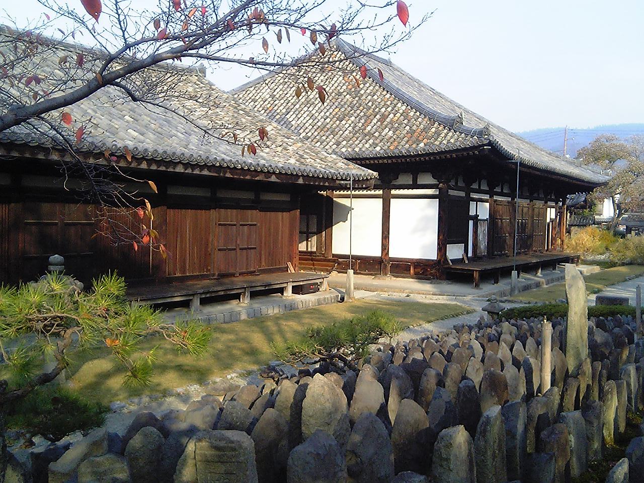 2005/11【奈良京都】紅葉だけをひたすら愛でる三日間の旅【酒船石遺構見に行く】１-2日目奈良（飛鳥）_b0116271_00394773.jpg