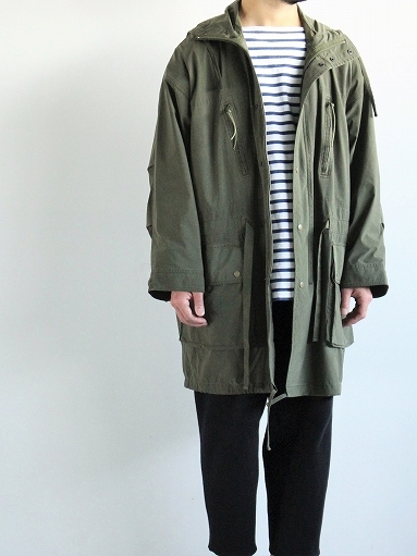 Porter Classic SUPER NYLON STRETCH COAT / OLIVE : 『Bumpkins