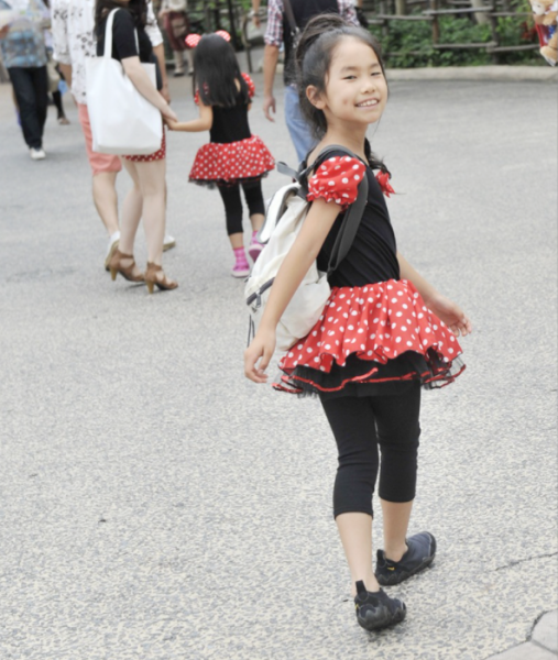 東京ディズニーランド ２０14年 ミニーちゃんコスプレ編 ママグラファーjunkoの おんぶ街道まっしぐら