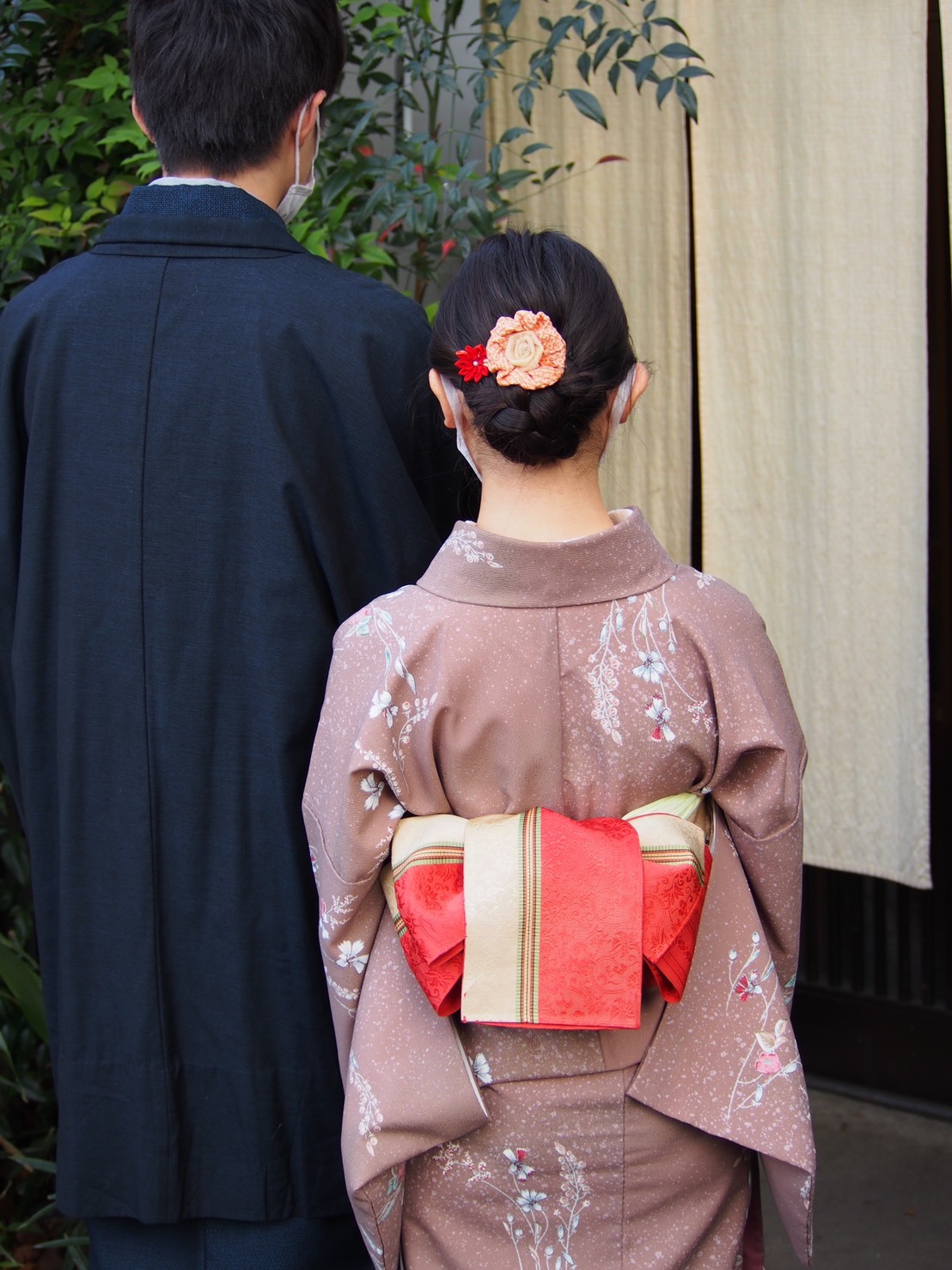 和服後ろ姿画像 やっぱり楽しい後ろ姿。 : きもの 「遊月」ゆうづき・・・徒然日記