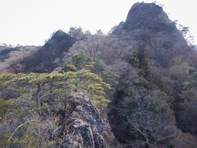 下仁田町　早春の西上州は藤山から岩山へのシビれるナイフリッジではじまった　　　　　Mount Fuji in Shimonita, Gunma_f0308721_22013773.jpg