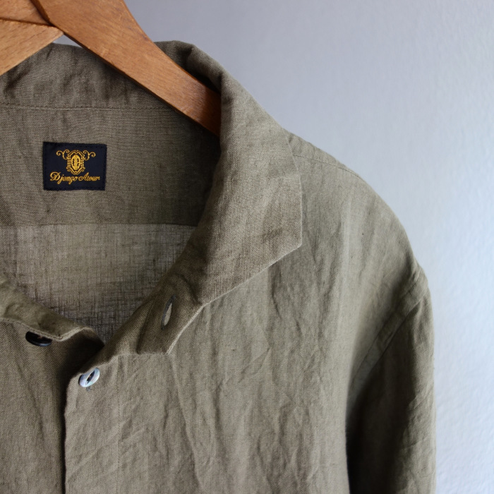 5月の製作 / french widespread belgium-linen shirt_e0130546_17191583.jpg
