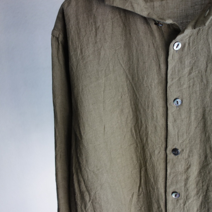 5月の製作 / french widespread belgium-linen shirt_e0130546_17193100.jpg