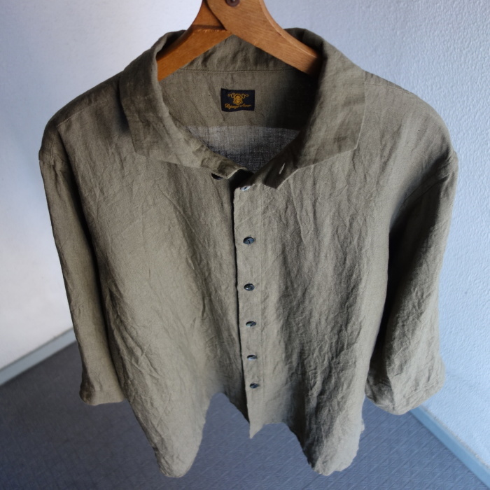 5月の製作 / french widespread belgium-linen shirt_e0130546_17201055.jpg