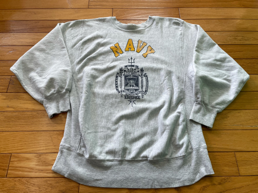 3月9日（火）入荷！　80s ~U.S NAVY Made in USA Adirondack reverseweave  sweat shirts !_c0144020_10191100.jpg