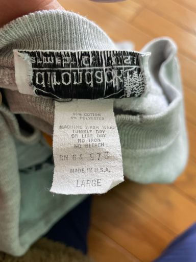 3月9日（火）入荷！　80s ~U.S NAVY Made in USA Adirondack reverseweave  sweat shirts !_c0144020_10191554.jpg
