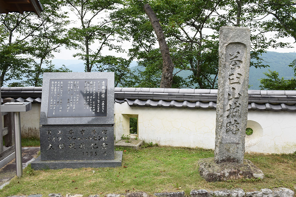 周匝茶臼山城跡を歩く。 その2 <主郭・腰曲輪・空堀>_e0158128_17525282.jpg