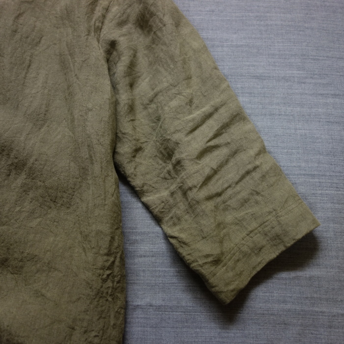 5月の製作 / french widespread belgium-linen shirt_e0130546_13383525.jpg