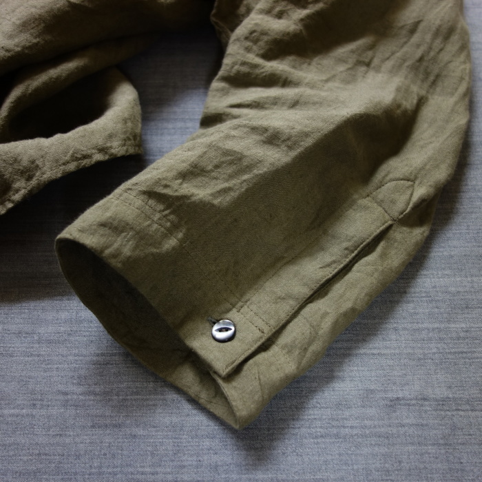 5月の製作 / french widespread belgium-linen shirt_e0130546_13385221.jpg