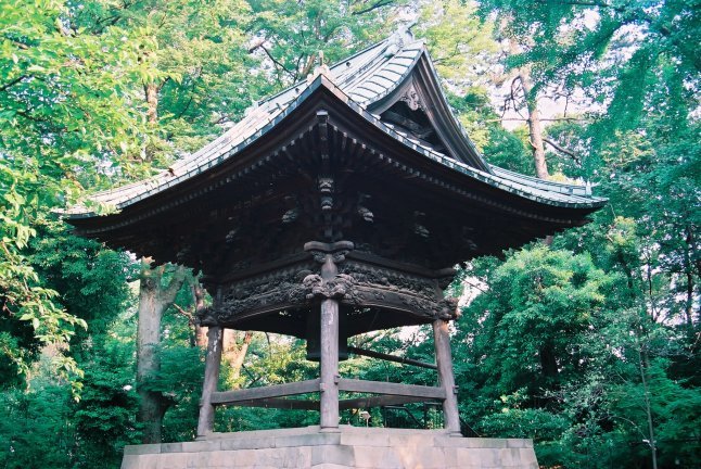 2000頃【写真日記】九品仏浄真寺（庭園化前とあと）【普通のお寺でした】_b0116271_15493924.jpg