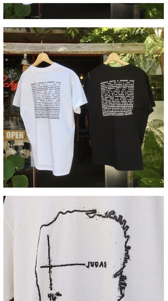 Trouble Coffee TEE　　(MADE IN USA)_d0152280_12042633.jpeg