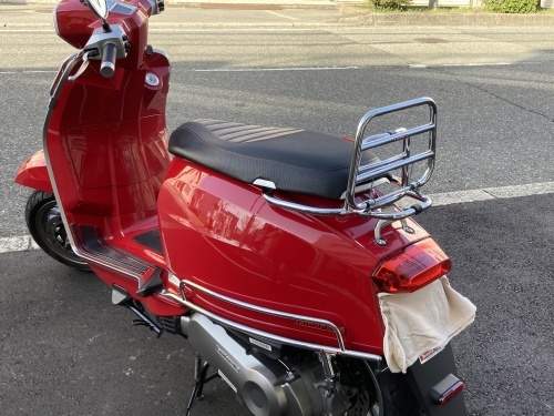 ランブレッタ V125 V200 スペシャル リアバンパー