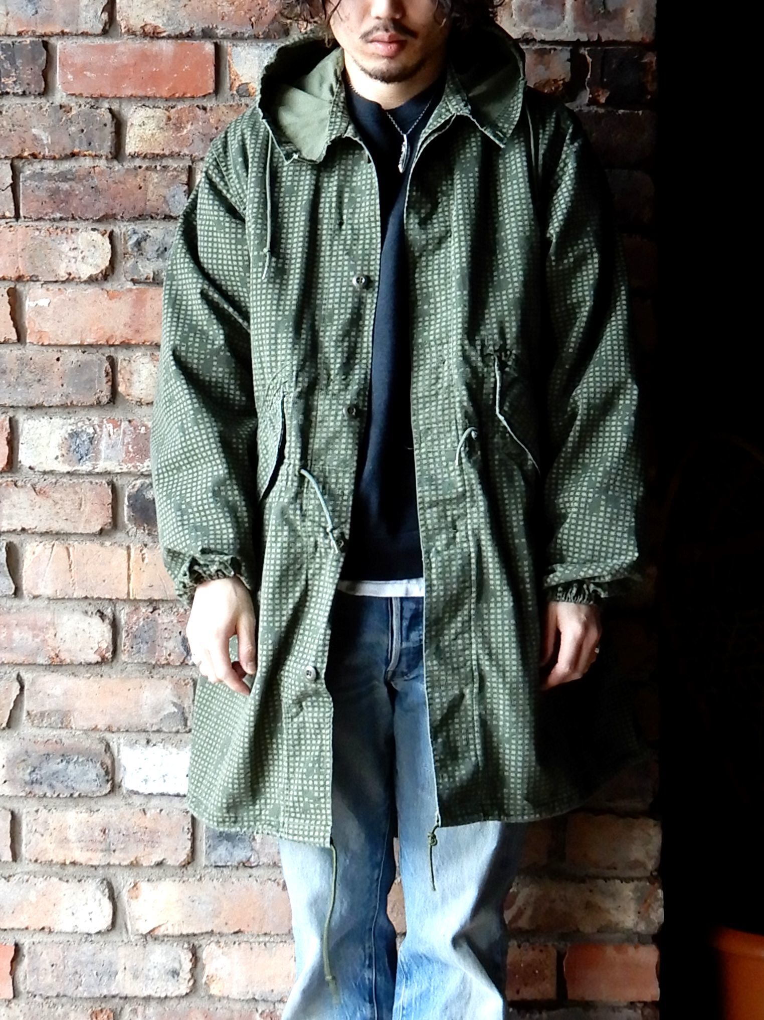 80S U.S.ARMY NIGHT CAMOUFLAGE PARKA--RECOMMEND-- : 38CLOTHING BLOG