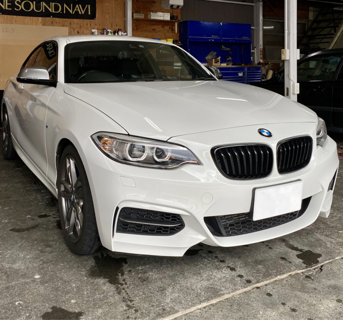 F22 Bmwスピーカー交換 静岡県静岡市カーオーディオ専門店のブログ