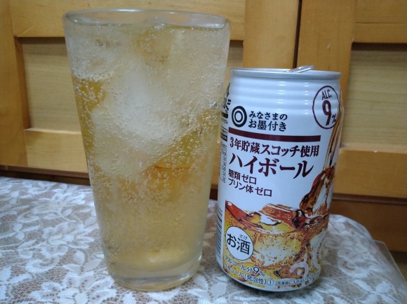 3/10 サッポロサクラビール、Takara CAN CHU HI PREMIUMレモン、お墨付きハイボール、蛸ブツ、赤西貝、焼うどんソース味@自宅_b0042308_17253306.jpg