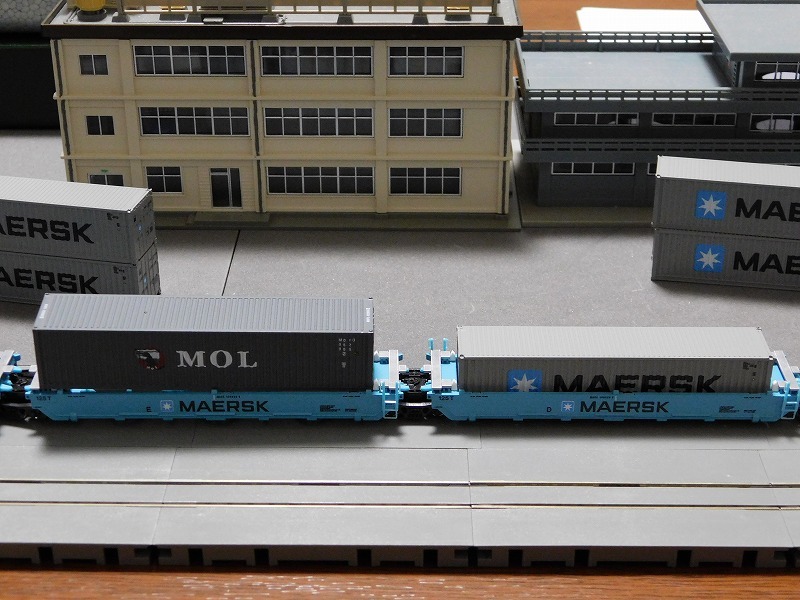 在籍貨車】 GUNDERSON ― KATO USA MAXI-I Double Stack Car