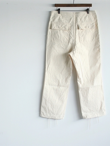 NEEDLES String Fatigue Pant - Cotton Herringbone / Off White