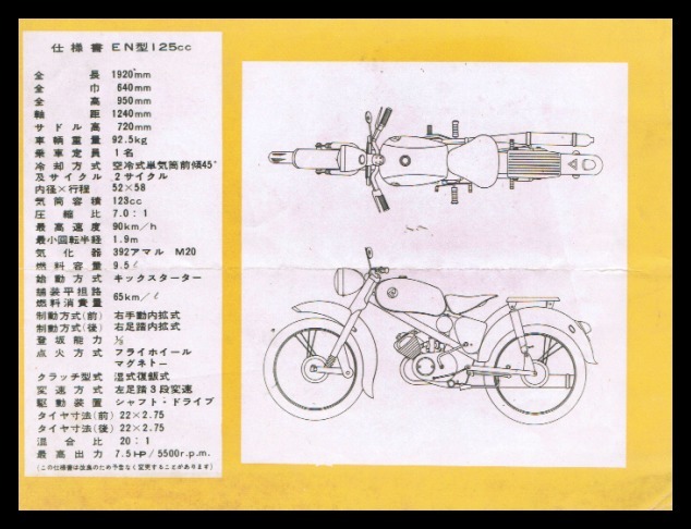 1958年二輪車・バイク広告集(116) ライラック : モーターサイクルフォーラム中部 (我が国の二輪車の勃興期を忠実に伝える）