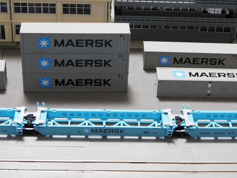 在籍貨車】 GUNDERSON ― KATO USA MAXI-I Double Stack Car