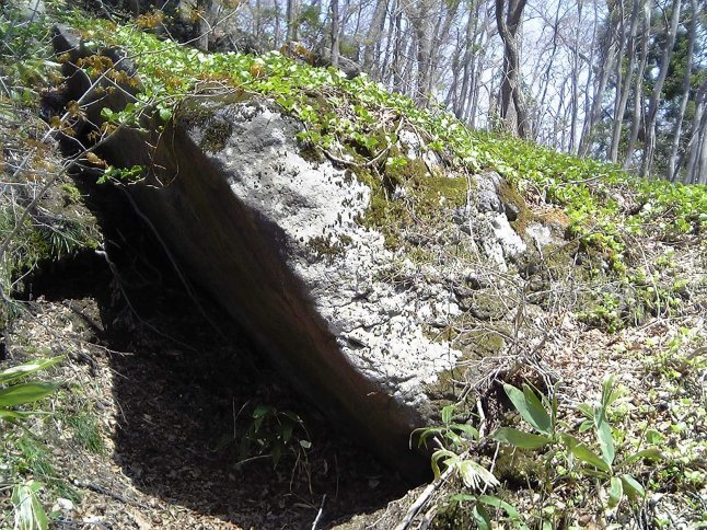 2005/5GW 青森怪所めぐり~梵珠山、三内丸山遺跡、恐山、日本中央の碑、キリストの墓、大石神ピラミッド、仏ヶ浦遠景ほか(暫定報告書)携帯デジカメ版_b0116271_17144201.jpg