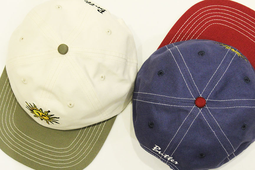 BUTTER GOODS (バターグッズ) \" Sun 6 Panel Cap \"_b0122806_14210642.jpg