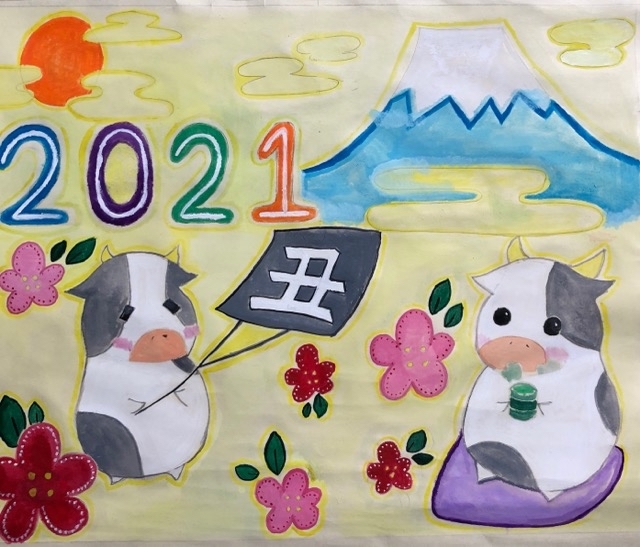 稲沢教室、カレンダーの表紙が完成してます。1_f0373324_18501321.jpg