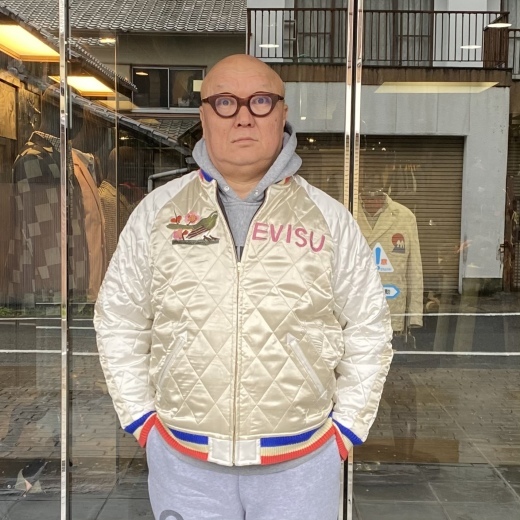 美品】EVISU スカジャンエビス - スカジャン