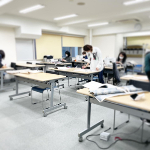 ヴォーグ学園横浜校バッグ講座「マリメッコグラニー」完成です♪_f0023333_21513245.jpg