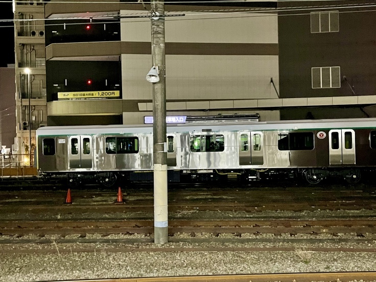 昨夜の八王子駅の東急車両♪_c0212604_06162654.jpeg