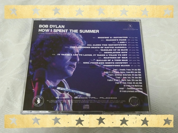 BOB DYLAN / HOW I SPENT THE SUMMER_b0042308_13564568.jpg