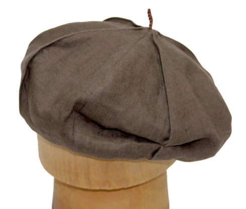 リネン変形ベレー Chapeaugraphy シャポーグラフィー リネン変形ベレー Chapeaugraphy シャポーグラフィー