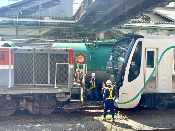 【八王子駅】東急車両・甲種輸送【今日も撮り鉄!】_c0212604_22230342.jpeg