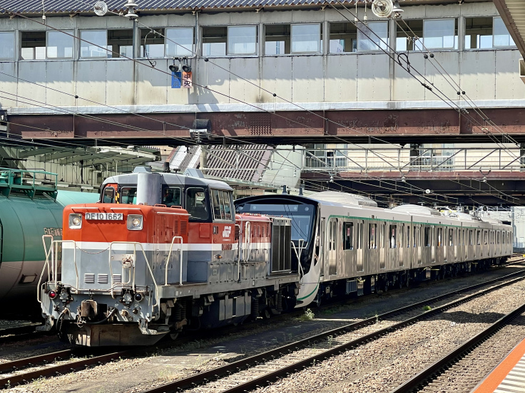 【八王子駅】東急車両・甲種輸送【今日も撮り鉄!】_c0212604_22234608.jpeg