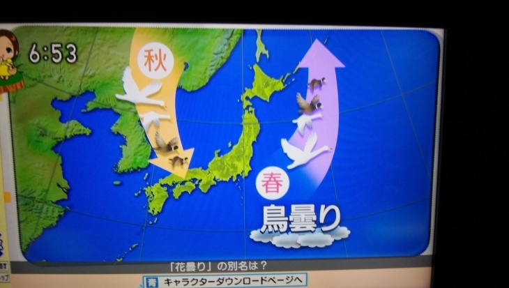 花曇りの別名 追記は3月桜まじ雨 まじとは 21 3 18 徳ちゃん便り