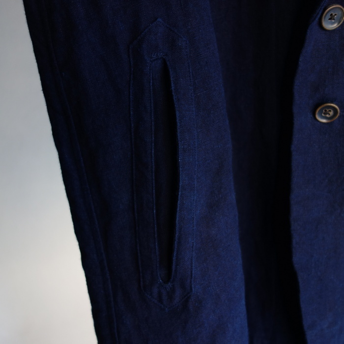 5月の製作 / anotherline shawlcollar heavylinen jkt_e0130546_13150704.jpg
