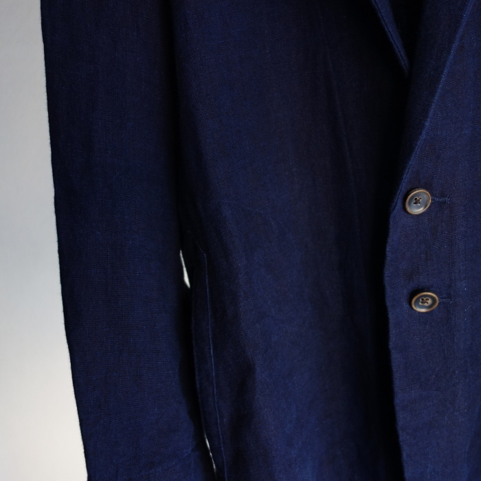 5月の製作 / anotherline shawlcollar heavylinen jkt_e0130546_13160192.jpg