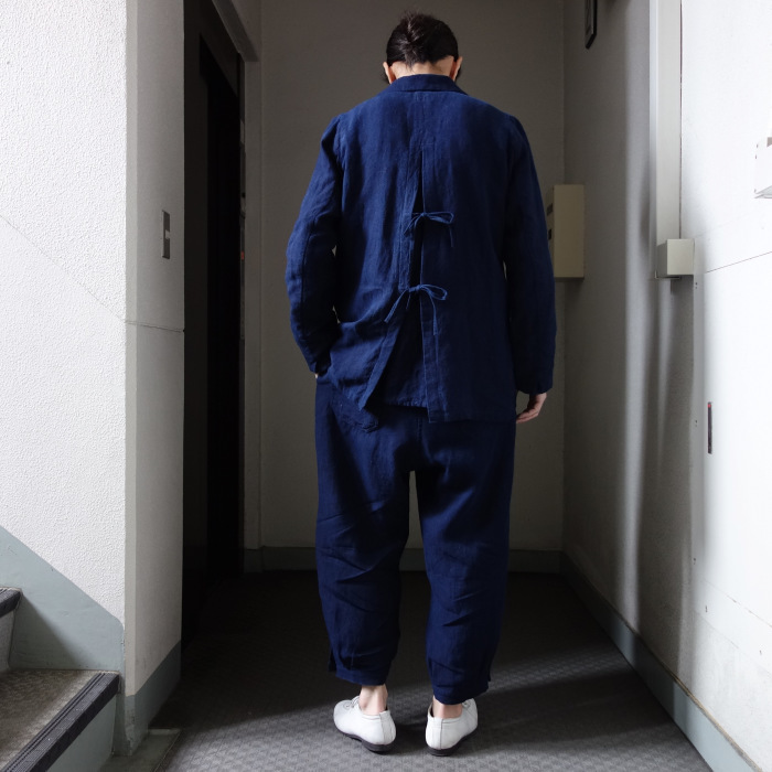 5月の製作 / anotherline shawlcollar heavylinen jkt_e0130546_13581250.jpg